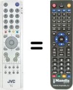 Replacement remote control JVC 32S60BU