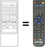 Replacement remote control Cge VRC 7043