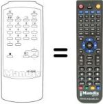 Replacement remote control VS A00E
