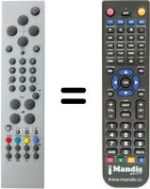 Replacement remote control Funai 20A-1100