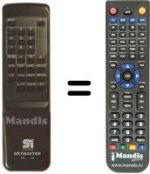 Replacement remote control XL 14