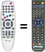Replacement remote control 060508E