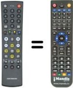 Replacement remote control Kathrein UFD 593