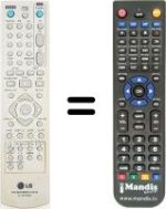 Replacement remote control Goldstar DR-7800