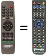 Replacement remote control Legend AD 2000 IP
