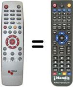 Replacement remote control Triax DVBS 1