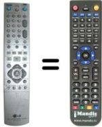 Replacement remote control LG RH-7900 H