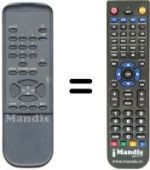 Replacement remote control Triax SR 20