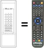 Replacement remote control Aristona STU-800
