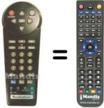Replacement remote control Manhattan DSR 2500 CIP
