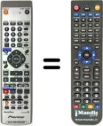 Replacement remote control Pioneer DVR 3100 S