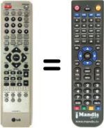 Replacement remote control LG LH-W 360