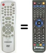Replacement remote control Samsung WS28W6VNG8X/XEF