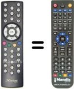 Replacement remote control REMCON823