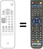 Replacement remote control Dual SCA3250