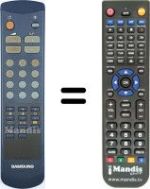 Replacement remote control Samsung 3F14-00034-140