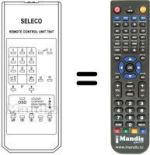 Replacement remote control Seleco 21SM429