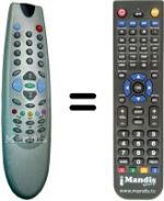 Replacement remote control Medion MD42211