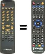 Replacement remote control Samsung AA59-10093Y