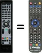 Replacement remote control Acer AT3235B