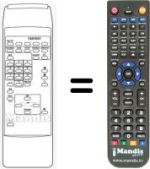 Replacement remote control RC51321