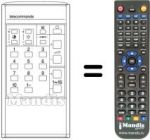Replacement remote control CT-9231