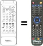 Replacement remote control CT-9462