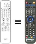 Replacement remote control CT-9626