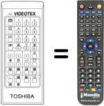 Replacement remote control CT-983