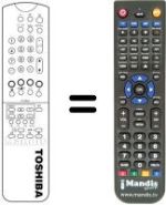 Replacement remote control CT-9916