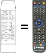 Replacement remote control REMCON997