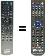 Replacement remote control REMCON857