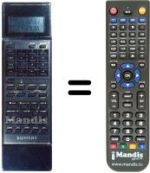 Replacement remote control Sanyo 3800EX