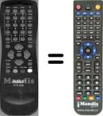 Replacement remote control Haier HTR-039
