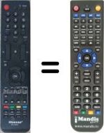Replacement remote control Hisense EN-31603A