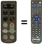 Replacement remote control Hitachi HL10421