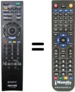 Replacement remote control REMCON954
