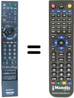 Replacement remote control REMCON673