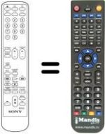 Replacement remote control REMCON688