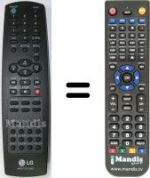 Replacement remote control LG CB28H80
