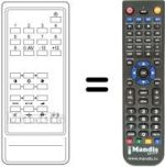 Replacement remote control Emerson OHS2010P