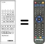 Replacement remote control Orion IR6540