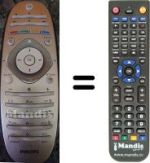 Replacement remote control 313923822601