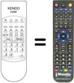 Replacement remote control Kendo CT95M55