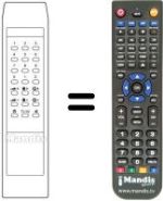 Replacement remote control RC144
