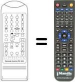 Replacement remote control RC202