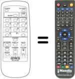 Replacement remote control RC-6VT05