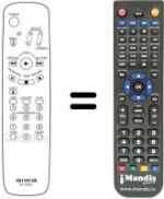 Replacement remote control RC-7VR05