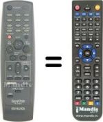 Replacement remote control RC-8VR09