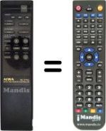 Replacement remote control RC-T770L